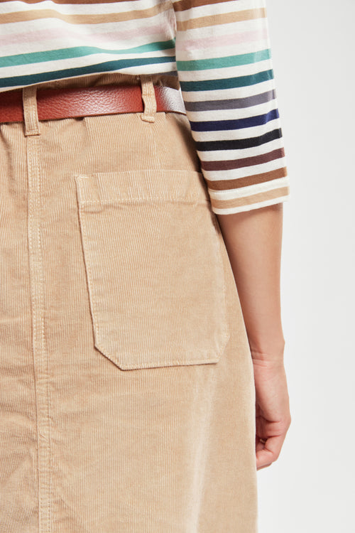 Straight skirt - corduroy - Armor-lux - 4