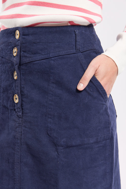 Jupe droite - velours - Armor-lux - 3