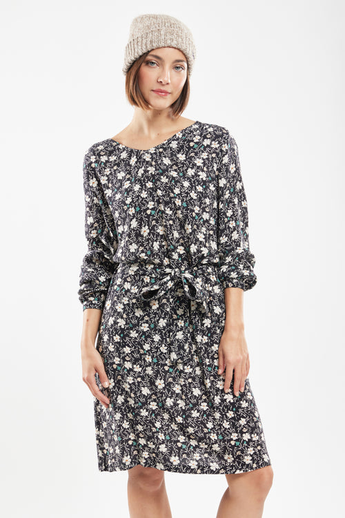 Robe imprimée champêtre  - cupro - Armor-lux - 4