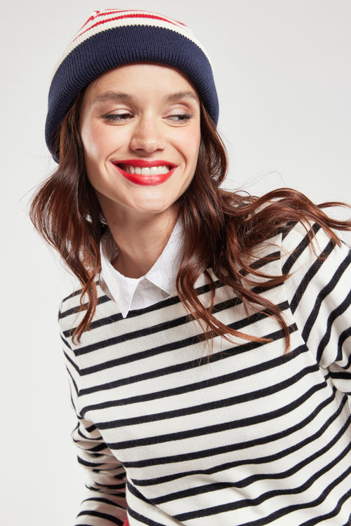 Breton striped shirt - cotton and wool - Armor-lux - 2