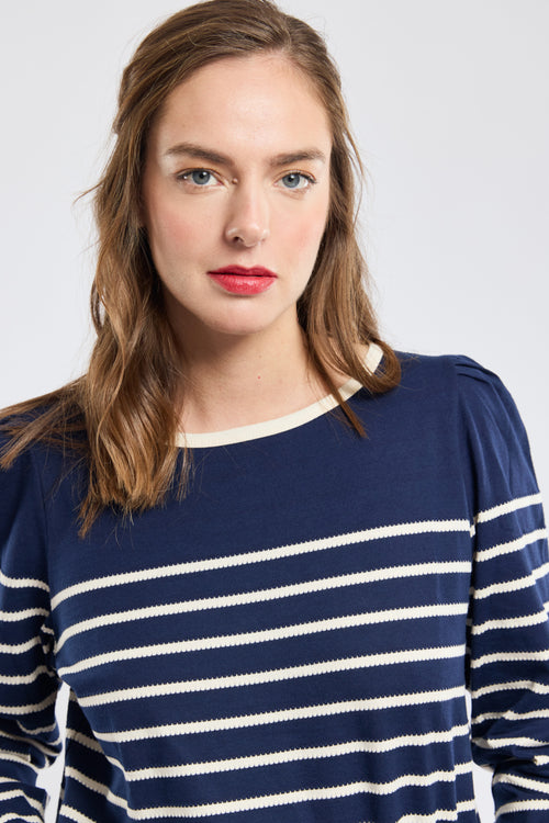 Marinière rayures fantaisie - coton léger - Armor-lux - 2
