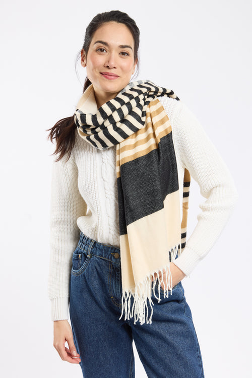 Striped scarf - Armor-lux - 1