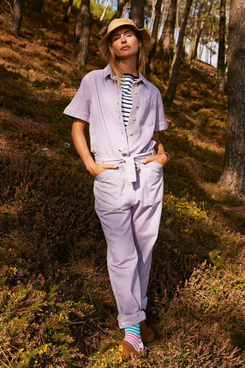 Jumpsuit - cotton and lyocell - Armor-lux - 3