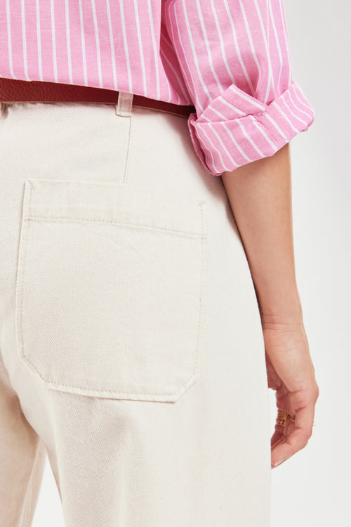 Pantalon droit - coton et lyocel - Armor-lux - 4