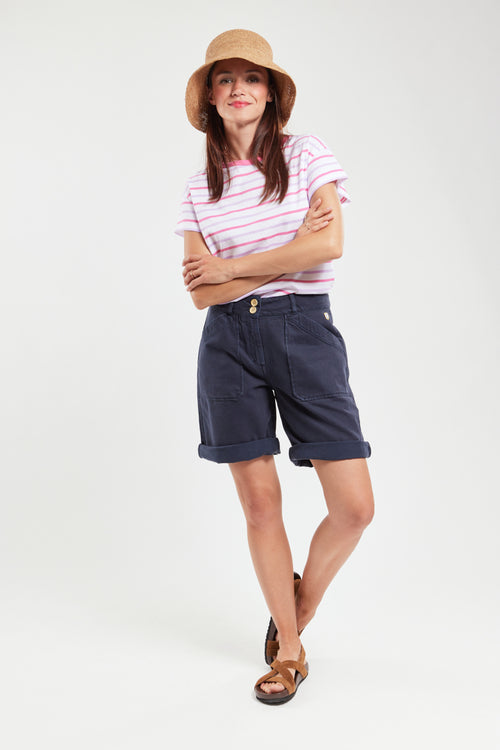 Short - coton et lyocel - Armor-lux - 1