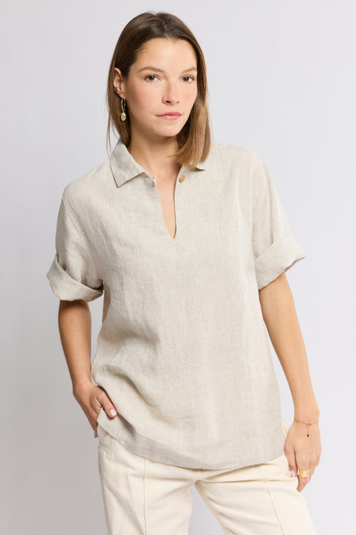 Vareuse manches 3/4 - lin - Armor-lux - 2