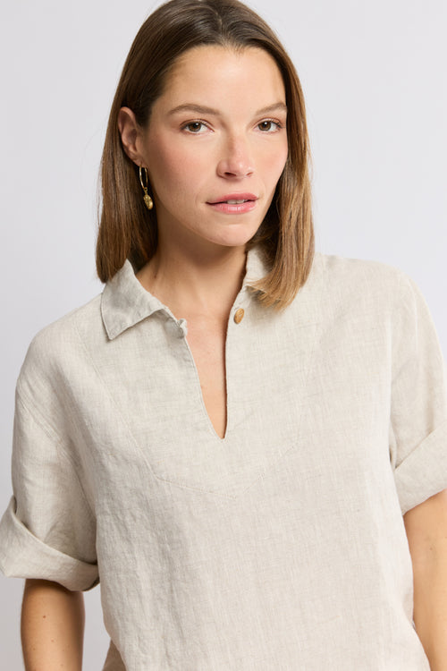 Vareuse manches 3/4 - lin - Armor-lux - 4