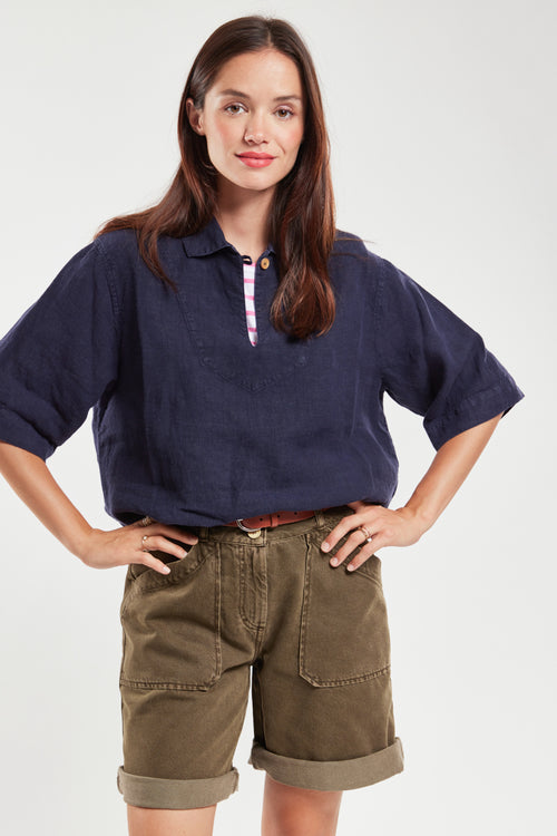 Vareuse manches 3/4 - lin - Armor-lux - 2