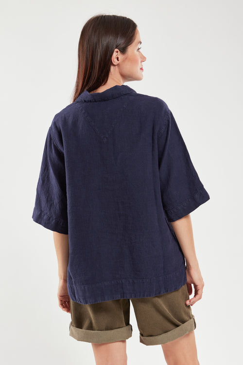 Vareuse manches 3/4 - lin - Armor-lux - 5