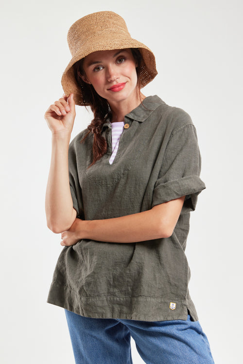 Vareuse manches 3/4 - lin - Armor-lux - 2