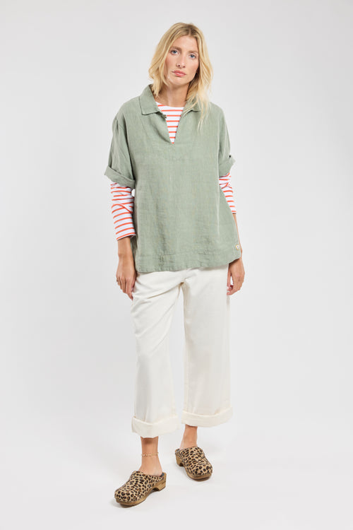 Vareuse manches 3/4 - lin - Armor-lux - 4