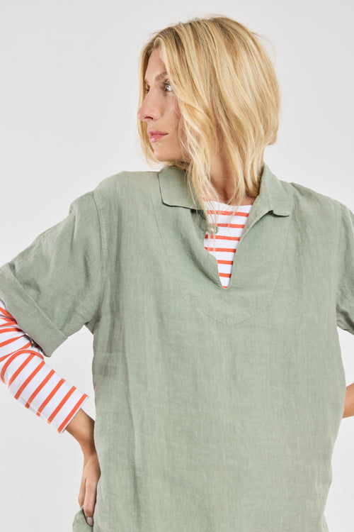 Vareuse manches 3/4 - lin - Armor-lux - 2