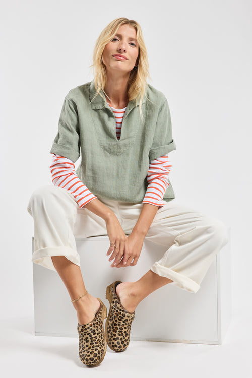 Vareuse manches 3/4 - lin - Armor-lux - 3