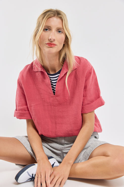 Vareuse manches 3/4 - lin - Armor-lux - 1