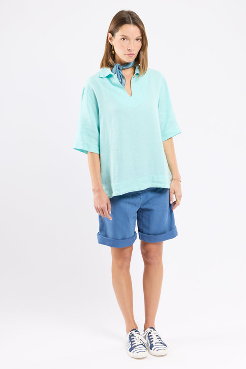 Leinenbluse mit 3/4-Ärmeln - Armor-lux - 4