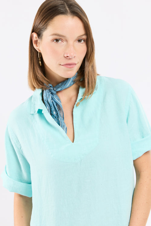 Leinenbluse mit 3/4-Ärmeln - Armor-lux - 2