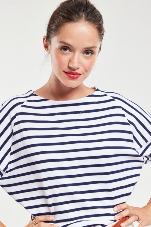 Marinière épaules descendues - coton rustique - Armor-lux - 5