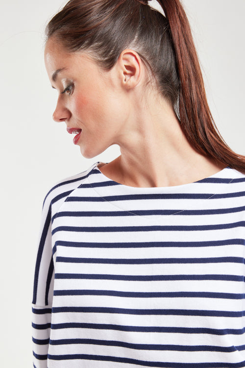 Marinière épaules descendues - coton rustique - Armor-lux - 2