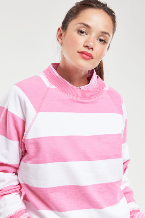 Sweat rayé - molleton - Armor-lux - 4