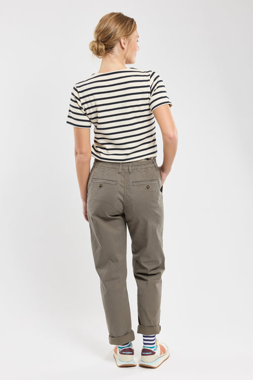 Trousers with elasticated waist - cotton - Armor-lux - 2