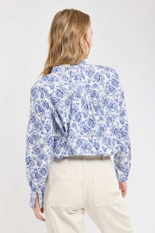 Chemise motifs fleuris - coton - Armor-lux - 3