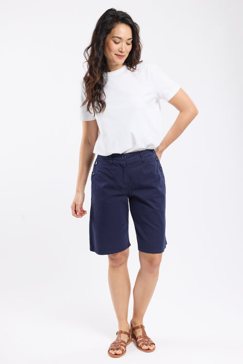 Bermuda-Shorts mit Steg - Baumwolle - Armor-lux - 1