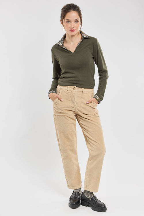 Polo col trompe l’œil - coton - Armor-lux - 3