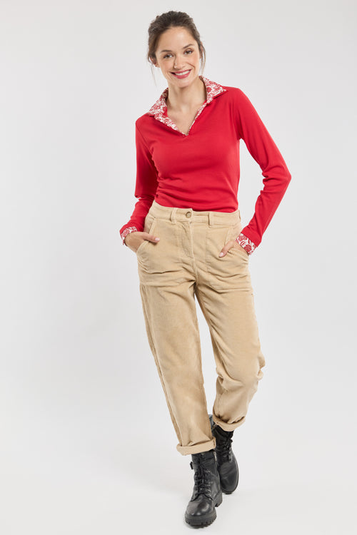 Polo col trompe l’œil - coton - Armor-lux - 3