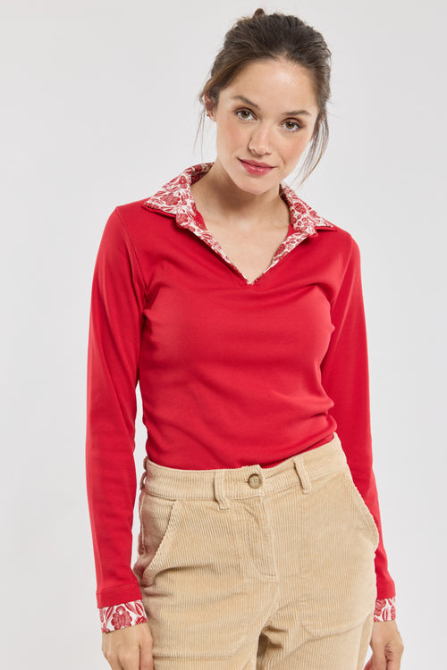 Polo col trompe l’œil - coton - Armor-lux - 4