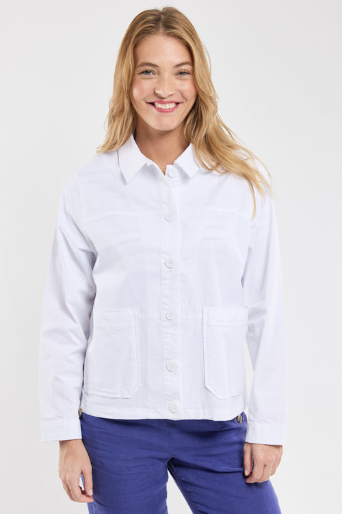 Short buttoned jacket - cotton - Armor-lux - 1