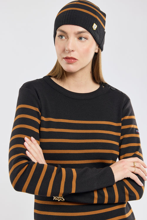 Striped dress - merino wool - Armor-lux - 4