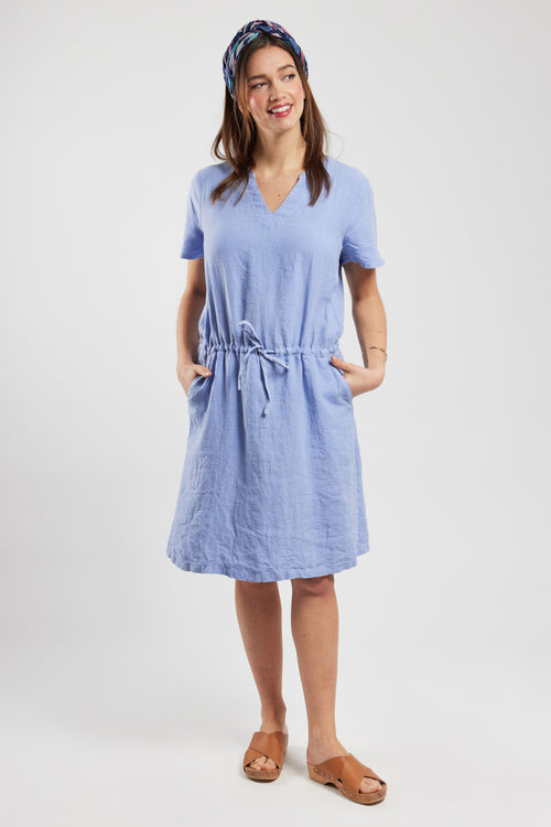 Belted dress - linen - Armor-lux - 5