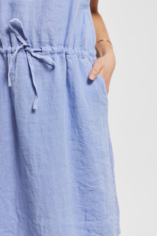 Kleid mit Gürtel – Leinen - Armor-lux - 4