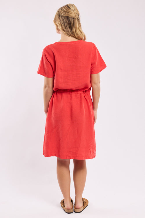 Belted dress - linen - Armor-lux - 2