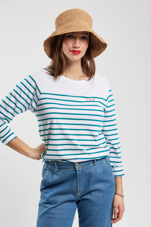 Marinière poisson - coton léger - Armor-lux - 4