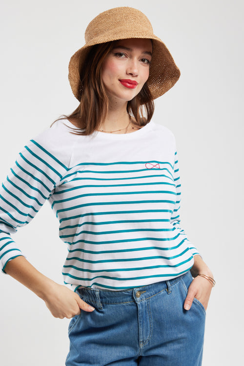 Matrosenshirt „Fisch“ – leichte Baumwolle - Armor-lux - 1