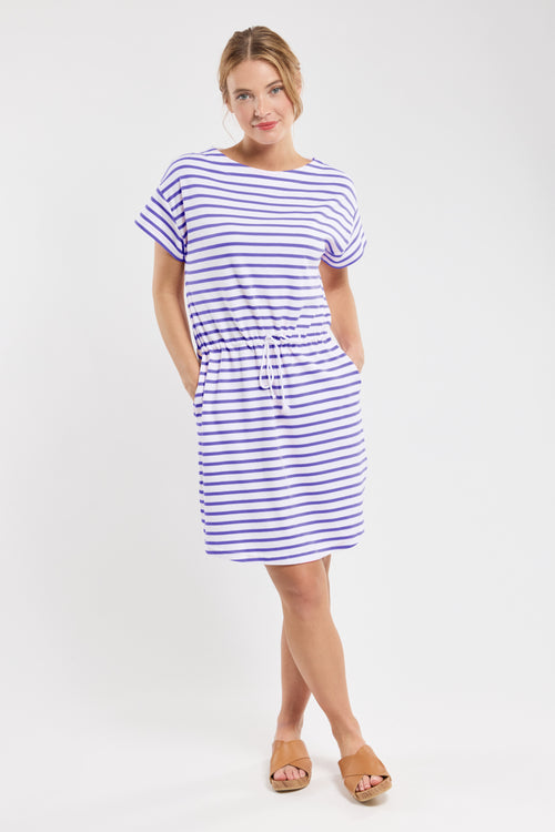 Gestreiftes Strandkleid – leichte Baumwolle - Armor-lux - 1