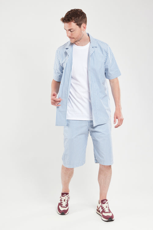 Short à rayures - coton - Armor-lux - 1