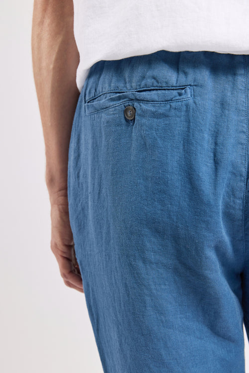 Pantalon taille élastique - lin - Armor-lux - 4