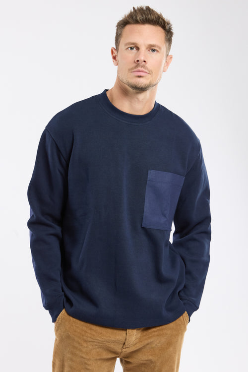 Einfarbiger Sweater – Baumwolle - Armor-lux - 2