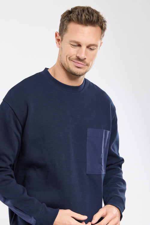Plain sweatshirt - cotton - Armor-lux - 1