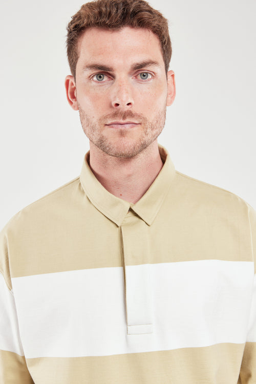 Striped polo shirt — cotton - Armor-lux - 2
