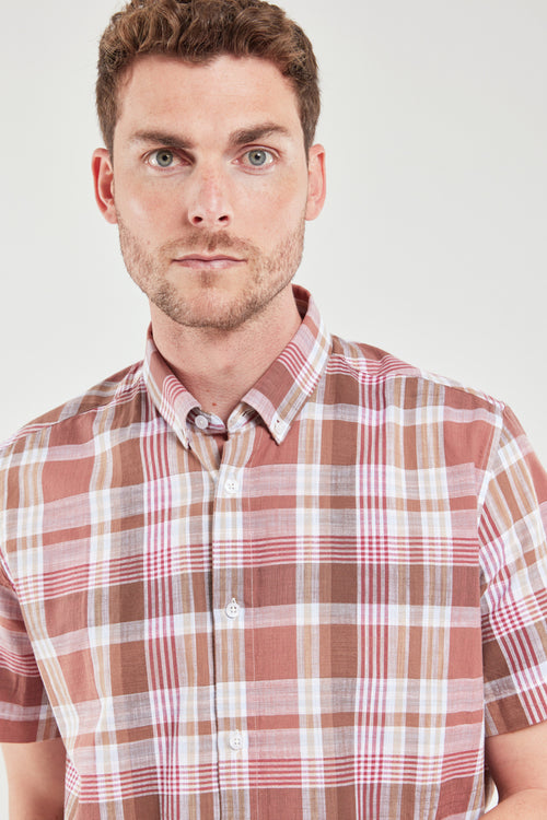 Short-sleeved shirt – cotton - Armor-lux - 2