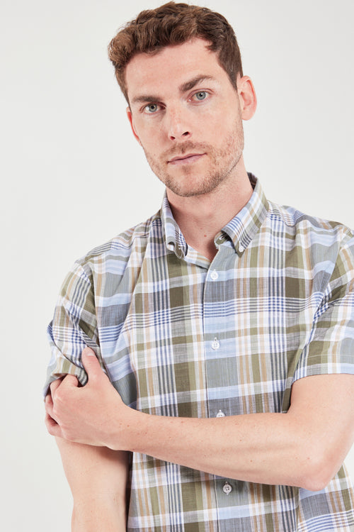 Short-sleeved shirt – cotton - Armor-lux - 2