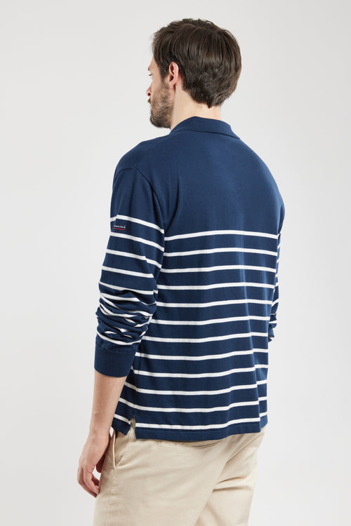 Wide V-neck jumper- cotton - Armor-lux - 4