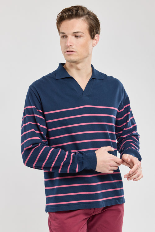 Wide V-neck jumper- cotton - Armor-lux - 4