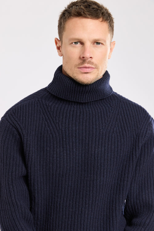 Pullover mit Stehkragen - Wolle - Armor-lux - 2