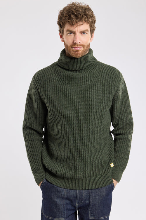 Pull col montant Héritage - laine - Armor-lux - 2