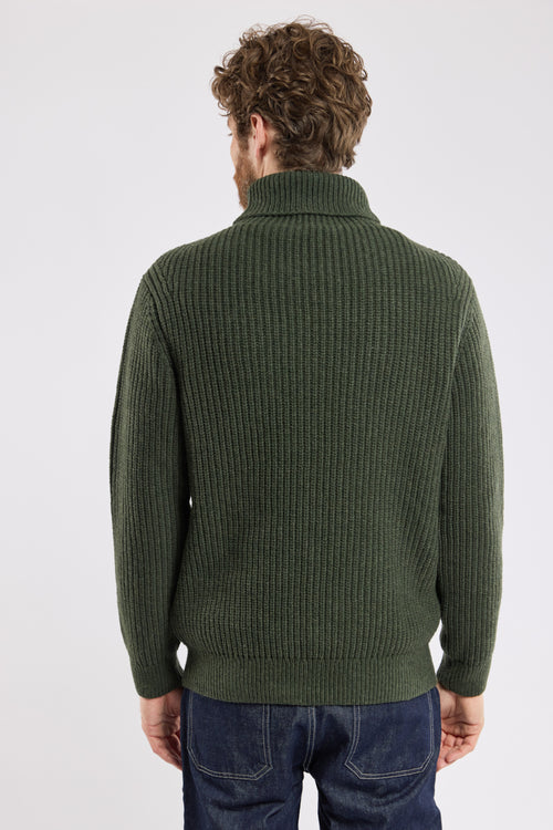 Pull col montant Héritage - laine - Armor-lux - 5