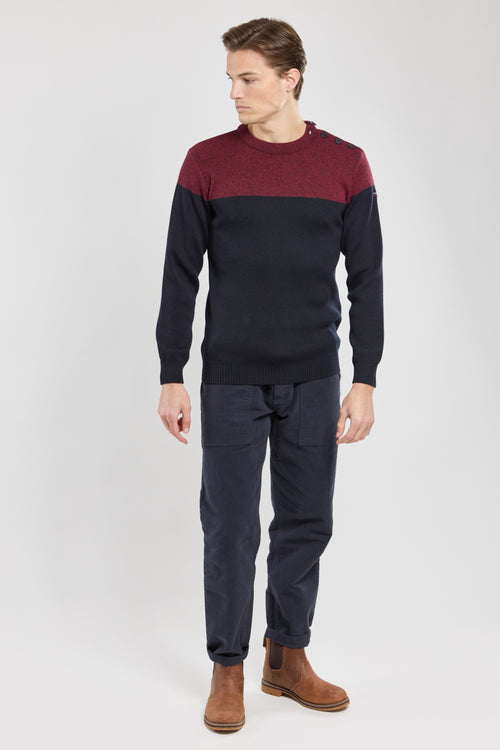 Matrosenpullover aus Moulinée-Strick – Wolle und Acryl - Armor-lux - 6